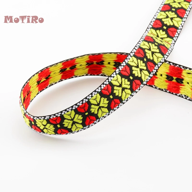 Motiro, 1 год, цветная вышивка в этническом стиле, цветы, лента, кружево, ручная вышивка для штор, одежда, декоративные кружевные аксессуары