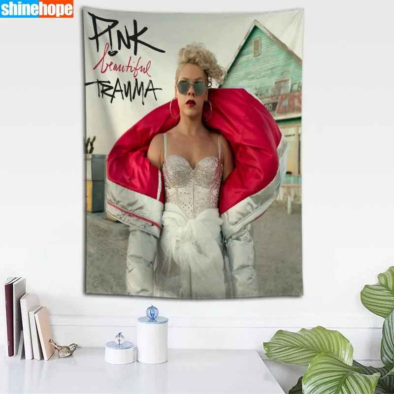 Alecia · Beth · Moore, P! nk на заказ гобелен настенный гобелен Настенное подвесное одеяло для спальни фермерский дом Декор богемное украшение для дома - Цвет: Tapestry 15