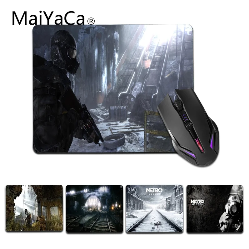 Коврик для мыши MaiYaCa Metro 2033 размер 180x220x2 мм и 250x290x2 | Компьютеры офис