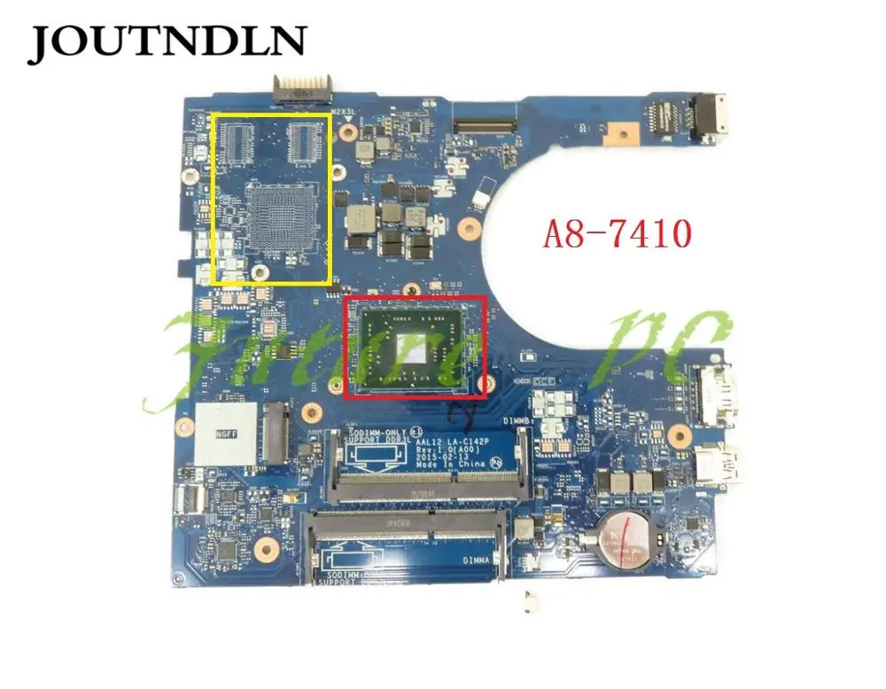 JOUTNDLN для Dell Inspiron 15 5000 5555 материнская плата ноутбука LA C142P 1N0C6 01N0C6 CN 32 w/для работы с