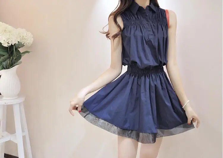 2017 Горячая распродажа Новое модное женское платье Летнее шифоновое милое