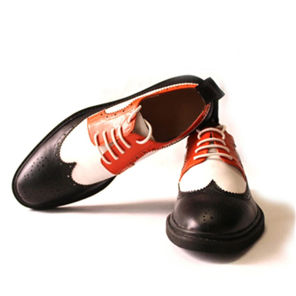 Классические Кожаные мужские туфли ручной работы chaussures hommes en cuir|Туфли| |