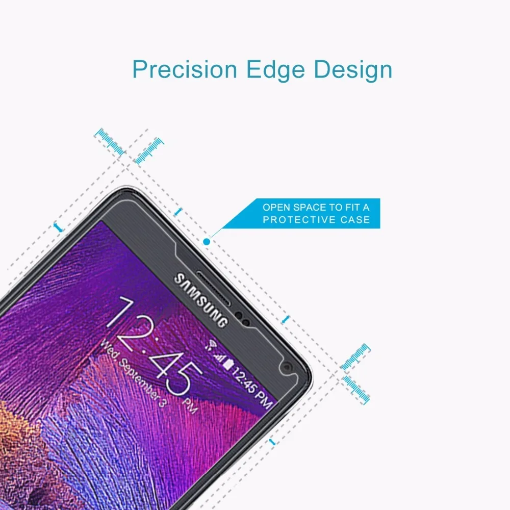 Для Samsung Galaxy S IV/i9500 Note 4 S5/G900 Grand Duos/i9082/i9060 0 26 мм 9H 2.5D пленка из закаленного