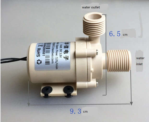Бустерный Насос: центробежный/бесщеточный/dc 12 В/бесшумный/солнечный