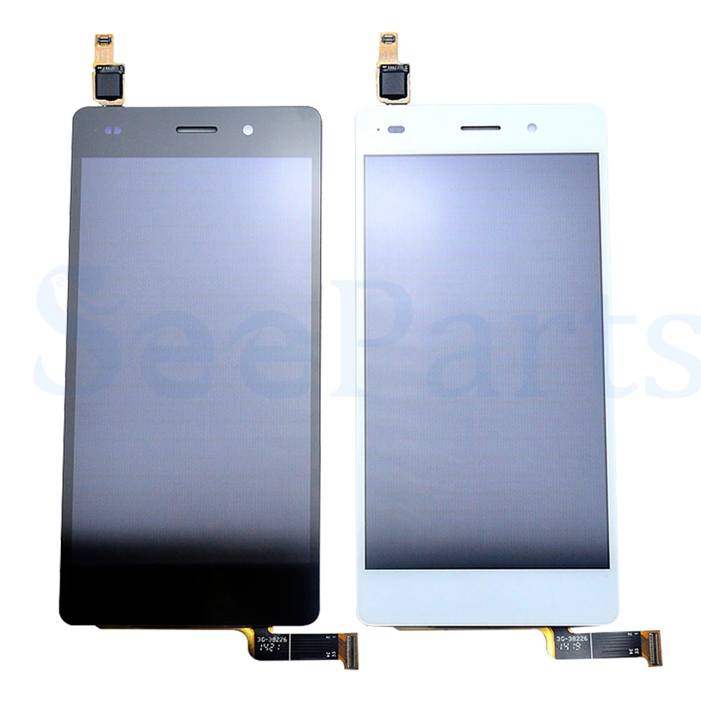 Huawei P8 Lite ЖК дисплей сенсорный экран дигитайзер для 5 0 &quotHuawei LCD с рамкой P8Lite ALE L04 L21