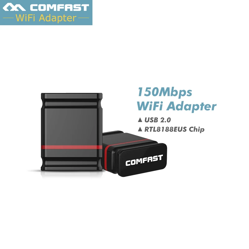 USB WiFi адаптеры 150 Мбит/с Wi Fi антенна 2 дБ внешний адаптер Wifi ключ беспроводная сетевая карта компьютер рецептор 802.11b/g/n