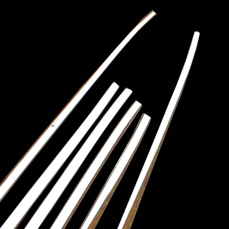 Стайлинг автомобиля багажник на крышу наклейка из нержавеющей стали для отделки