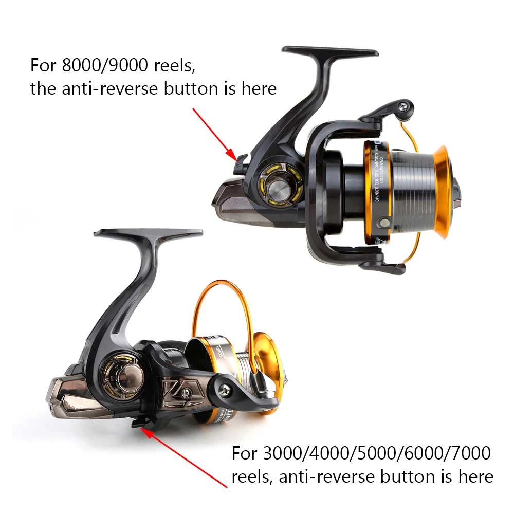 12+1BB 13Ball Bearings Left/Right Interchangeable LJ9000 Super Big Sea Fishing Wheel Metal Spinning Reel High Speed 4.11:1 | Спорт и