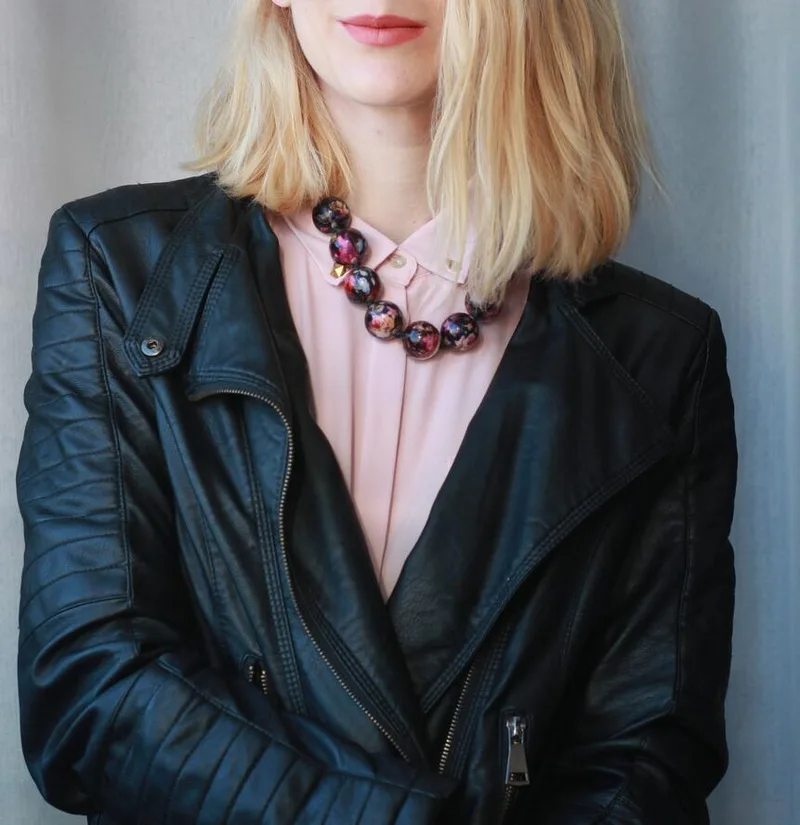 Европейский Стиль Красивая цветочная ткань обернутая прозрачными бусинами из