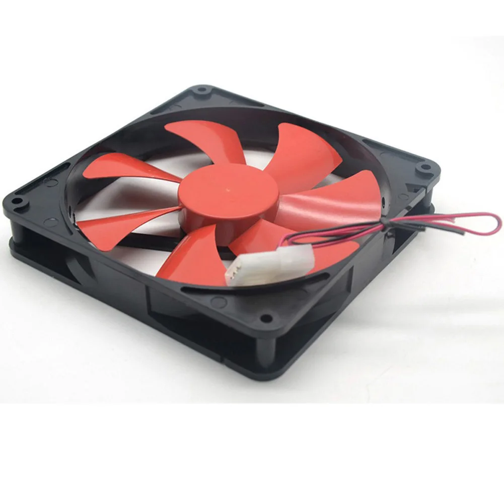 

Silent Quiet PC Case Cooling Fans 140mm DC 12V 4D Plug Computer Cooler QJY99