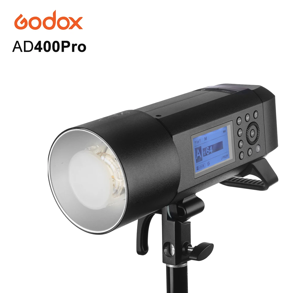 

Godox AD400Pro 400 Вт студийная Фотографическая вспышка все-в-одном наружная Вспышка TTL HSS со встроенной беспроводной системой 2,4G X