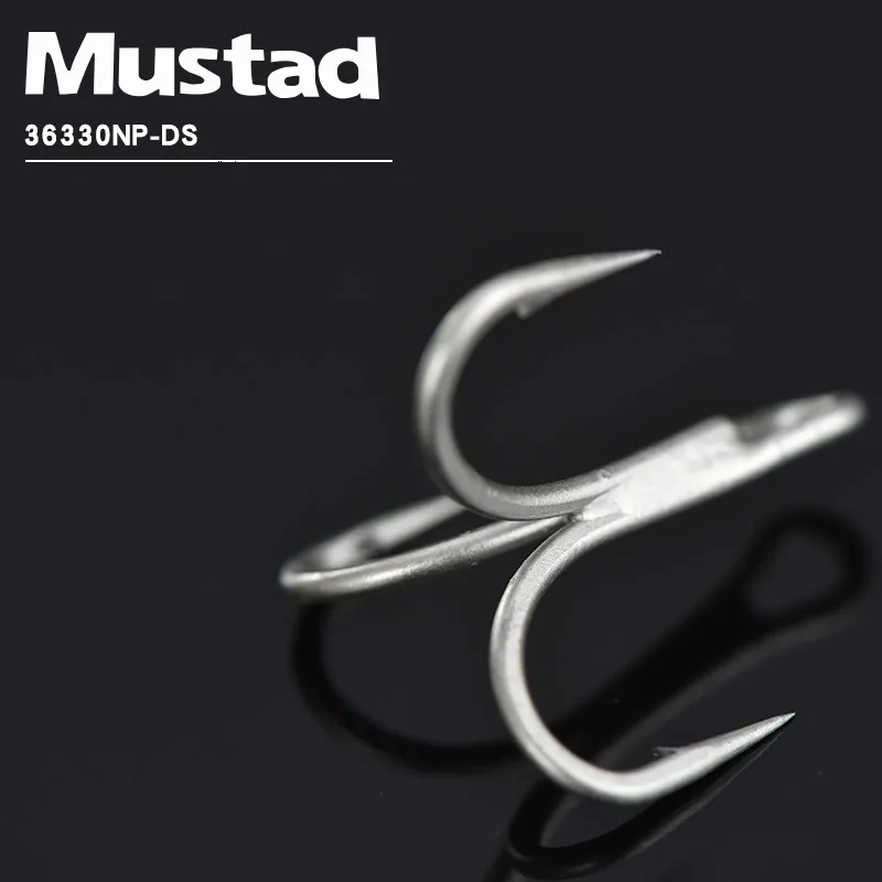 Mustad тройные Крючки 36330 сильный острый твердый колючий Anzuelos Глубокий Океан кальмаров сельдь Три якоря рыболовный крючок Рыболовные снасти Pesca