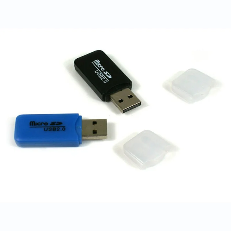 Портативный дизайн высокоскоростной цветной мини USB 2 0 кард-ридер Micro SD TF для ПК