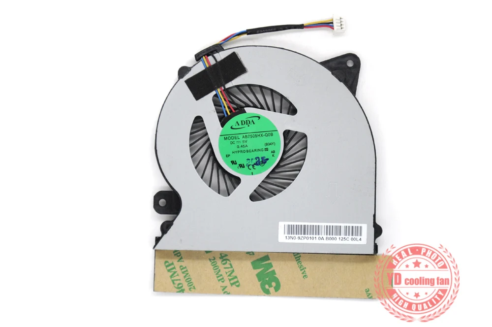 Вентилятор охлаждения ноутбука ADDA AB7505HX-Q0B 5В 0.45A | Компьютеры и офис