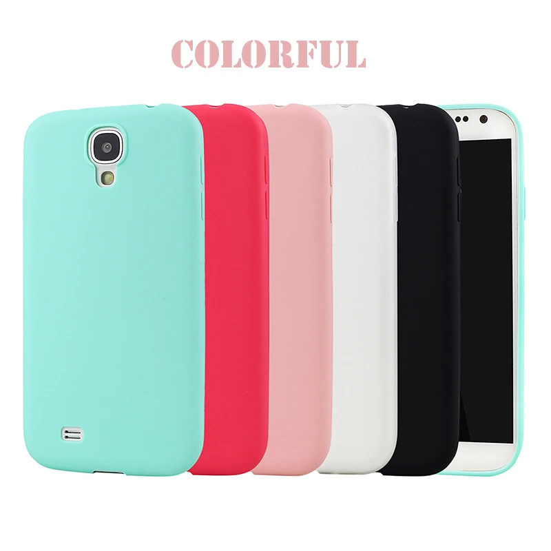 Мягкий чехол карамельных цветов для Samsung Galaxy S IV S4 I9500 I9505 I9506 I9508 I9515 i337 i545 M919 тонкий