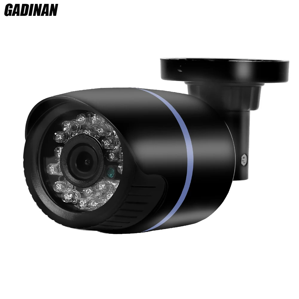 Gadinan H.265 4mp 25fps IP Камера hi3516d 1/3 &quotov4689 6 мм объектив сеть видеонаблюдения пуля