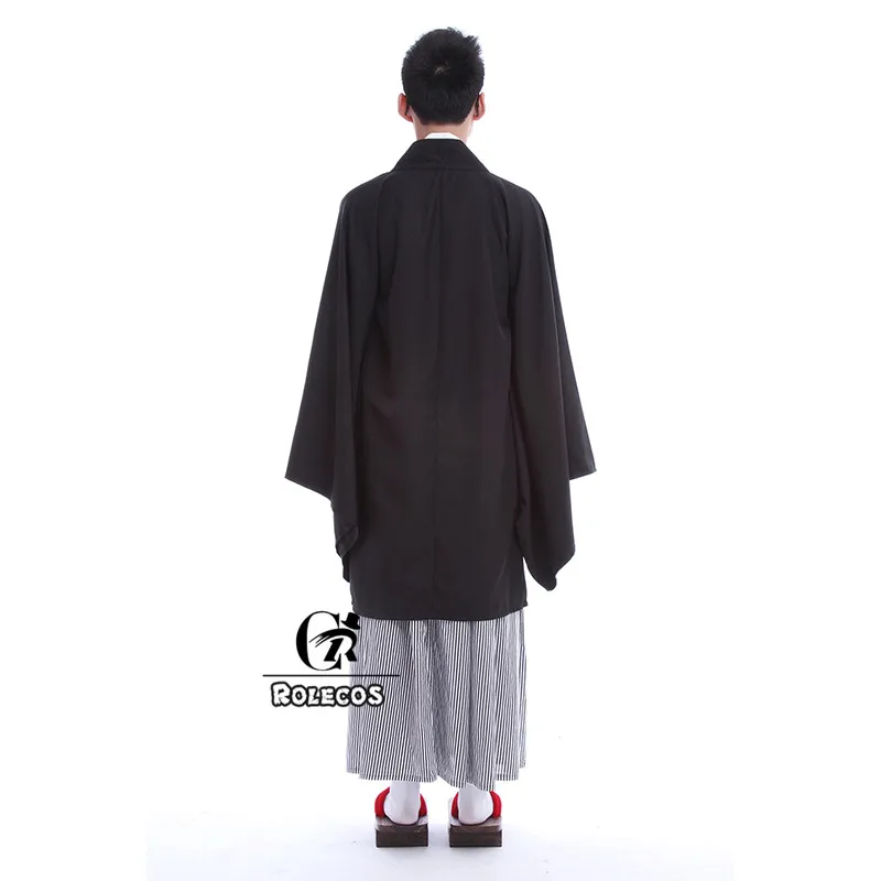 Традиционные японские мужские кимоно ROLECOS с легким поясом оби юката костюмы для