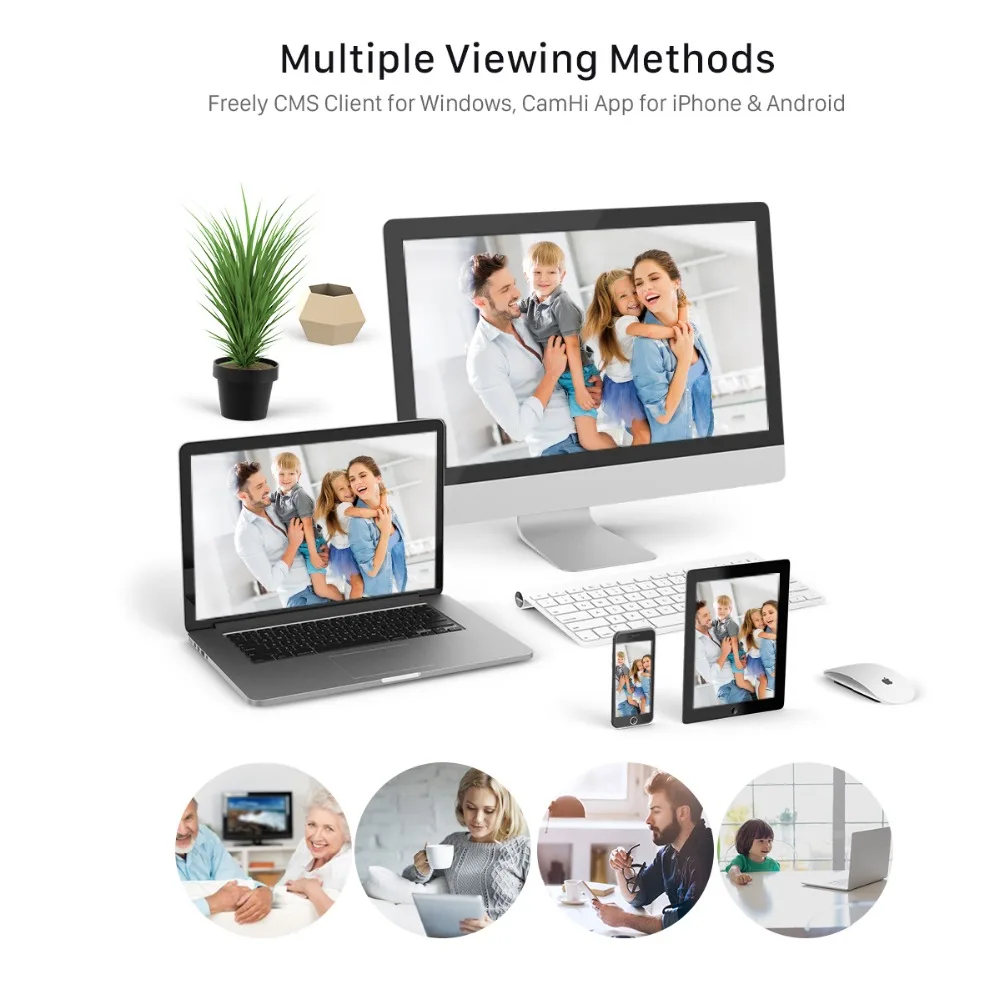IP камера ANBIUX HD 1080P Wi Fi PTZ 32 ГБ TF карта|Камеры видеонаблюдения| |