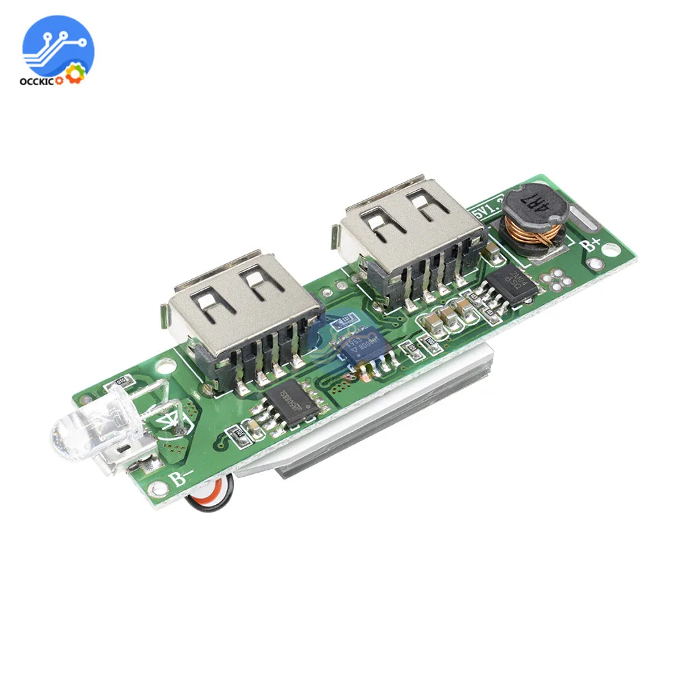 BMS 18650 Литий Батарея Зарядное устройство доска для рисования 5V 2.1A 1A 2A Мощность