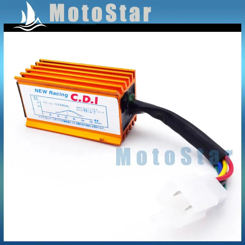 Сплав 5 Pin гоночный зажигания AC CDI для 50cc 90cc 110cc 125cc Lifan двигатель ATV Quad Pit Байк