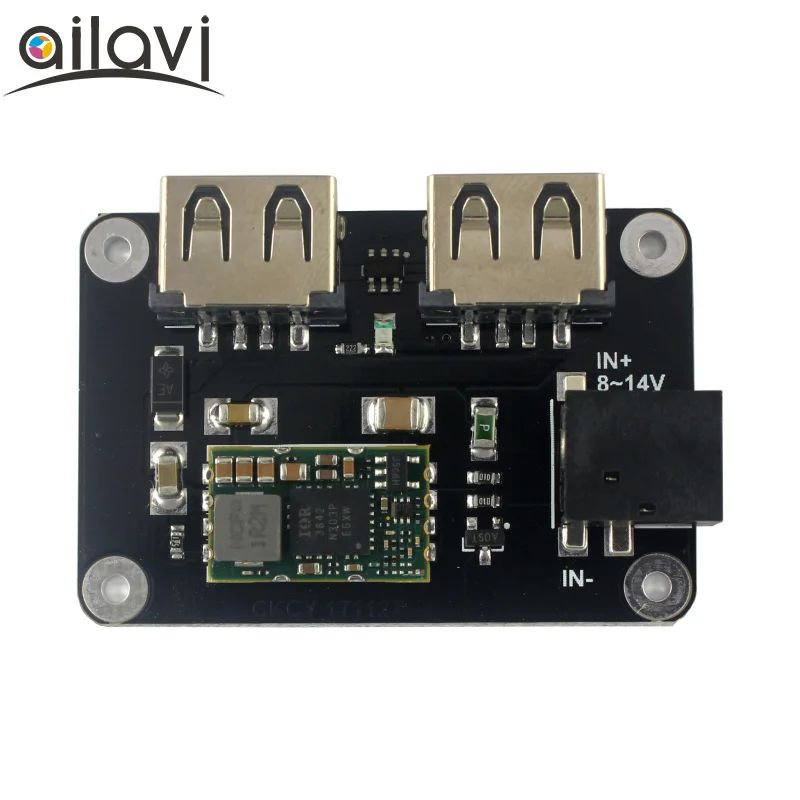 Фото USB-модуль с двумя портами 9 В 12 В-5 4 а Обустройство дома USB-модуль с двумя портами 9 В 12 В-5 4 а Обустройство дома