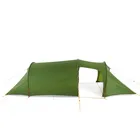 Палатка Naturehike Opalus для улицы, Ультралегкая палатка с силиконовым покрытием для туннелей 2, 3, 4 человек, 20D, 210T, тканевые палатки для кемпинга с ковриком, зеленый, оранжевый