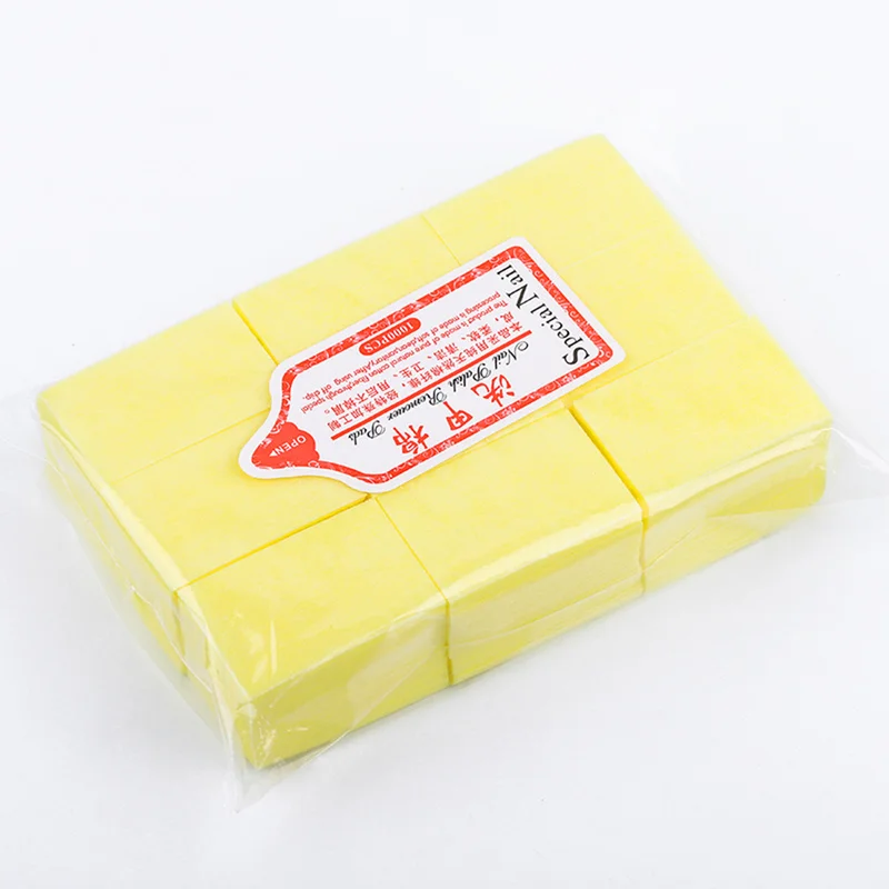 600pcs жидкость для Полотенца УФ Гель лак био Гели Soak Off салфетки охраны окружающей