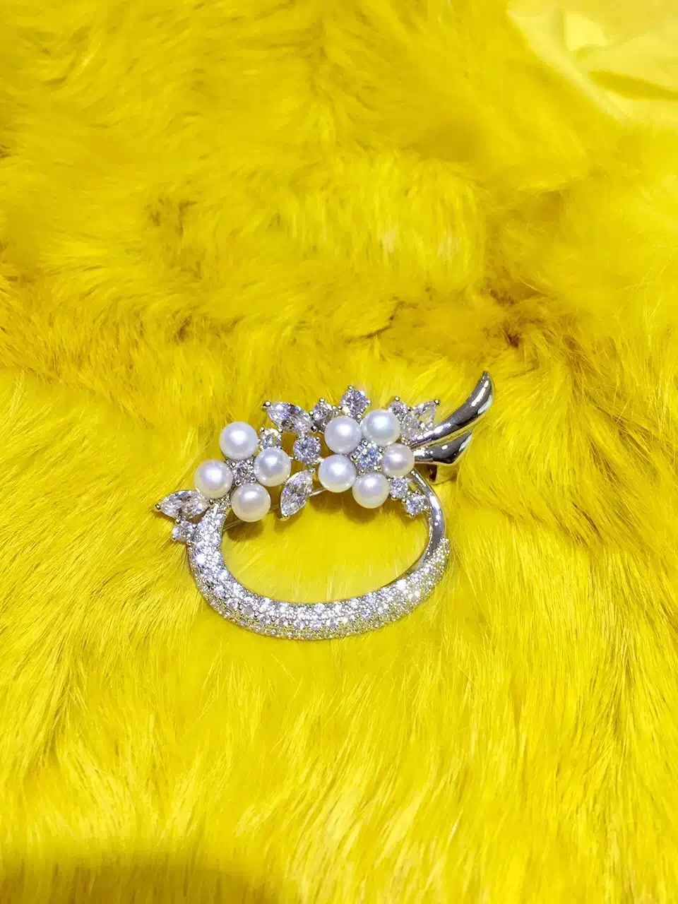Natural And Real Pearl brooch Free shipping real 925 sterling silver | Украшения и аксессуары