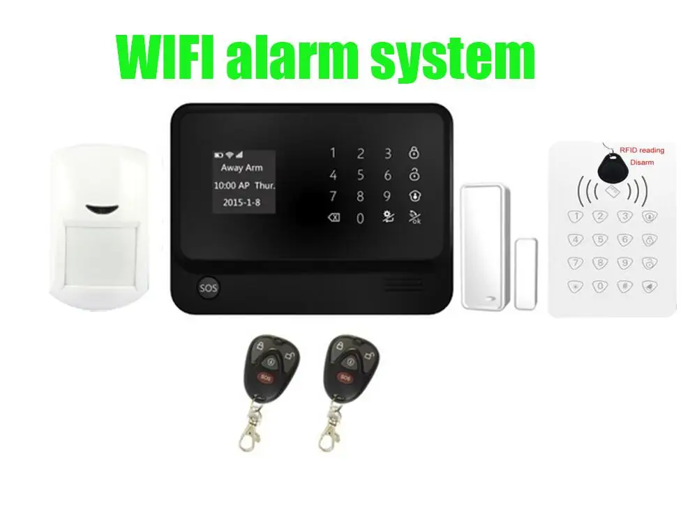 433 МГц английский французский русский язык умная домашняя сигнализация