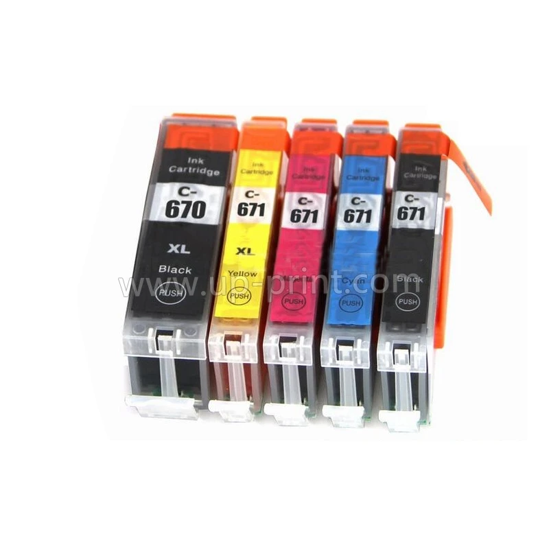 15 шт. чернила PGI-670XL CLI-671XL для Canon Pixma MG5760 MG5765 MG5766 MG6860 MG6865 TS5060 TS6060 pgi 670 | Компьютеры и