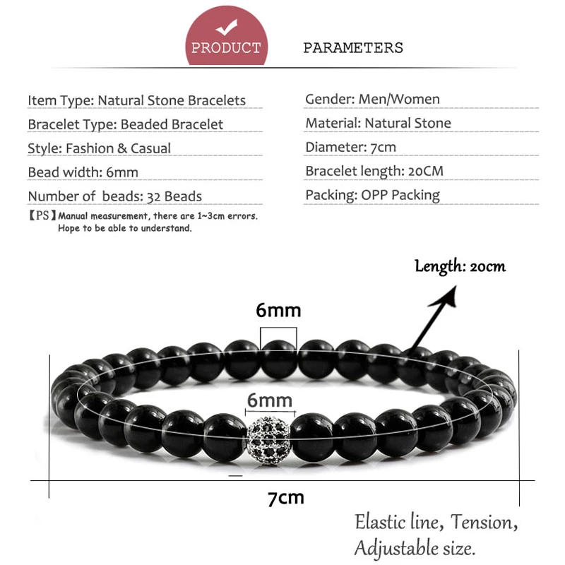 2018 модный натуральный камень браслет из черной лавы бусины Золотой Серебряный