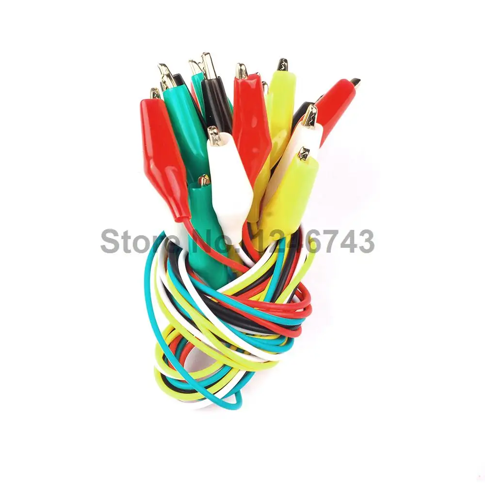 10 шт. двухсторонний держатель для проводов|crocodile alligator clips|crocodile alligatoralligator clips |