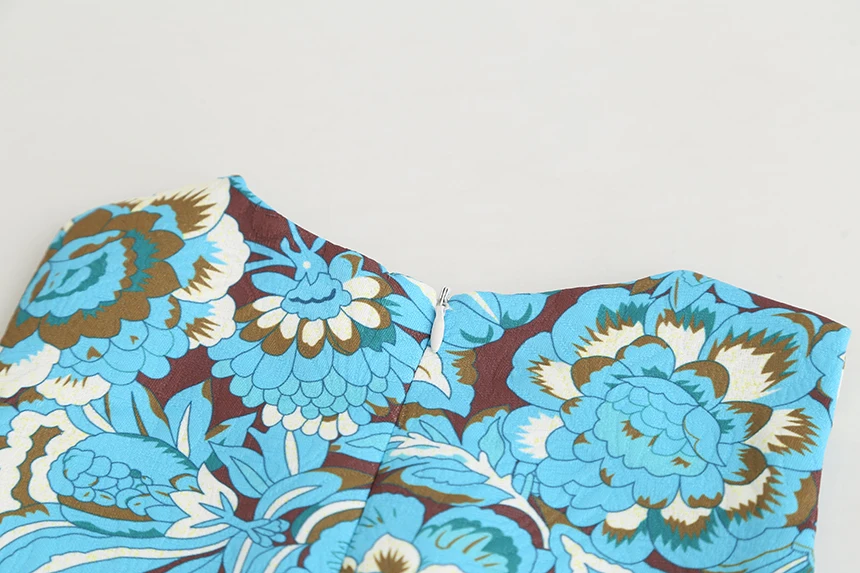 С цветочным принтом одежда принцессы без рукавов Демисезонный детей Обувь для