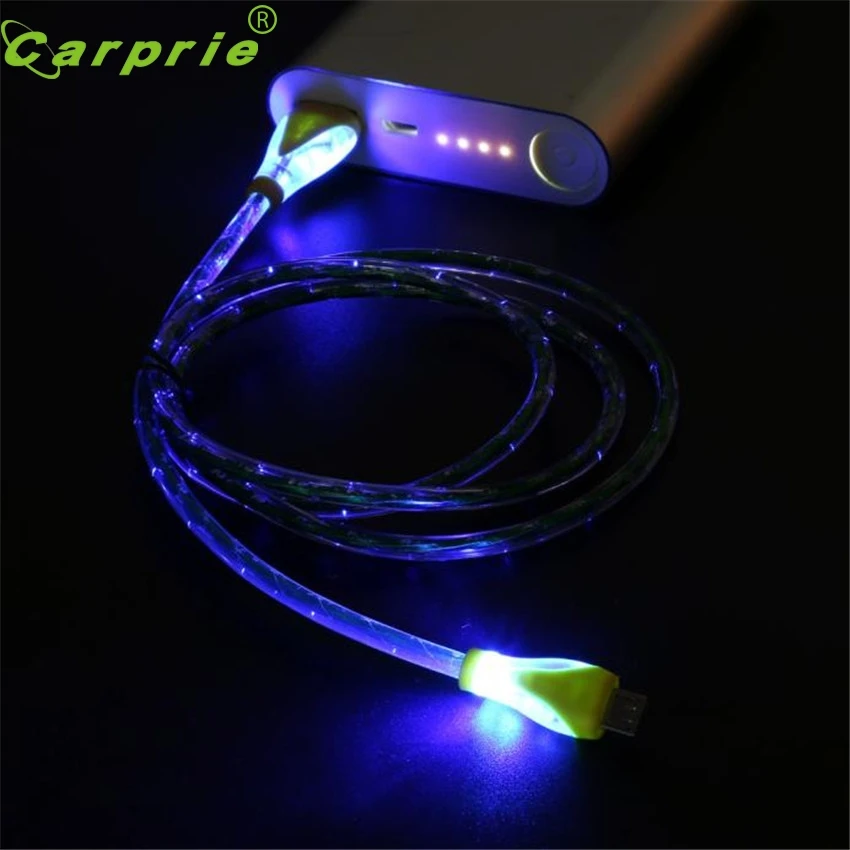 CARPRIE E5 MeCall Hot 1 шт. светодиодный кабель Micro USB для зарядки провод Samsung Android|usb usb|micro usb