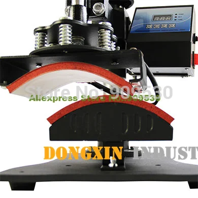 Hat sublimation heat press machine DX-0901 hat printing machine with multicolor enlarge