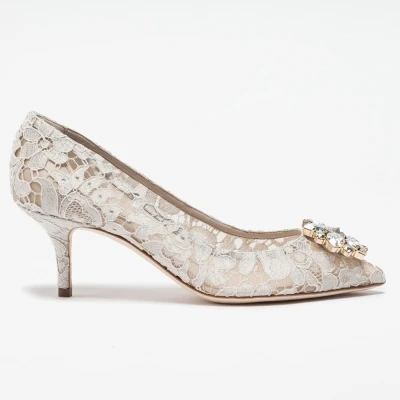 White Heel 6cm Кружевные туфли-лодочки ярких цветов; женские туфли-гладиаторы с острым закрытым носком; удобные женские туфли-лодочки из натуральной кожи; Zapatos - Цвет: White Heel 6cm