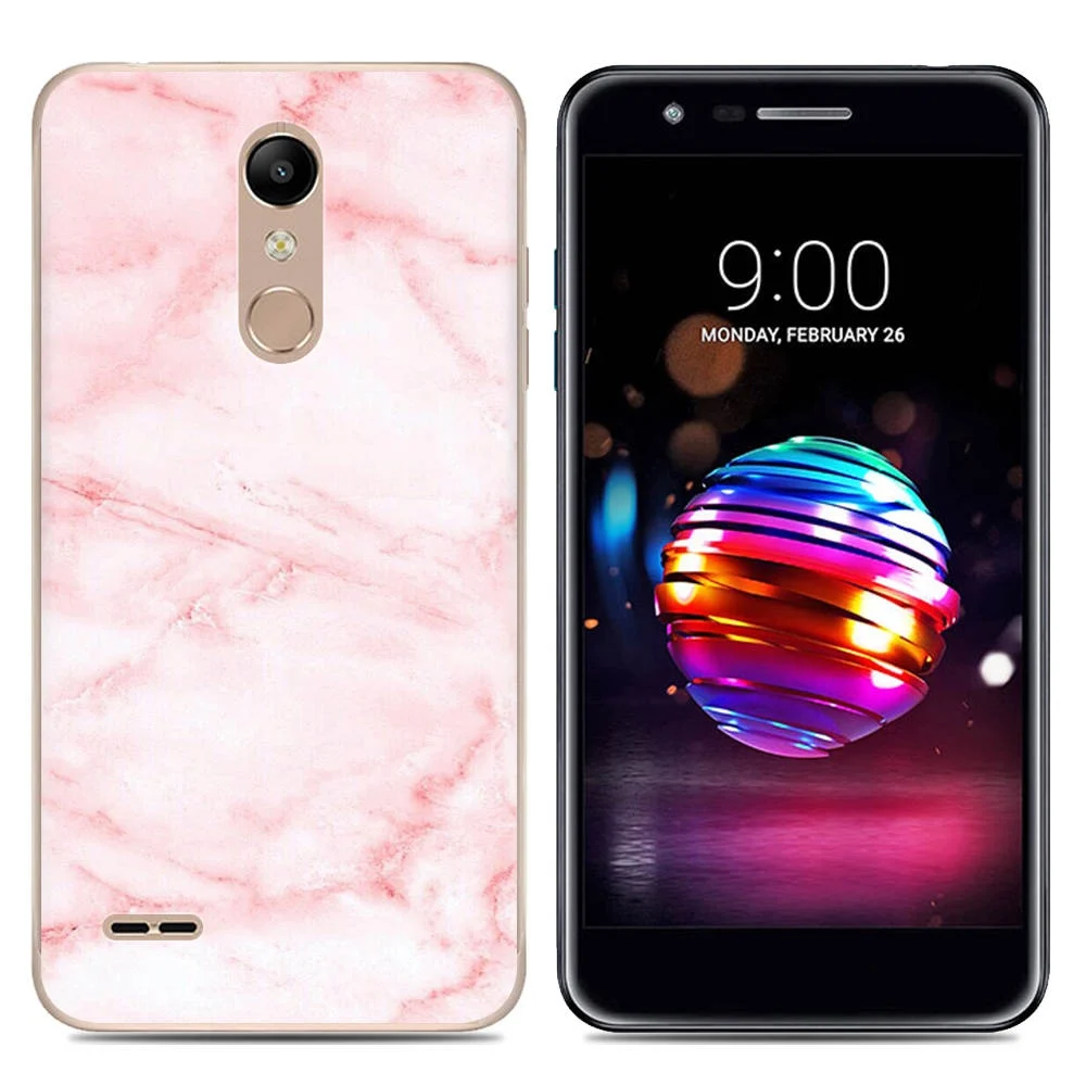 For LG K11 2018 Case Cover 5.3&quot Cartoon Silicone Back Phone for K 11 Fundas Capa |