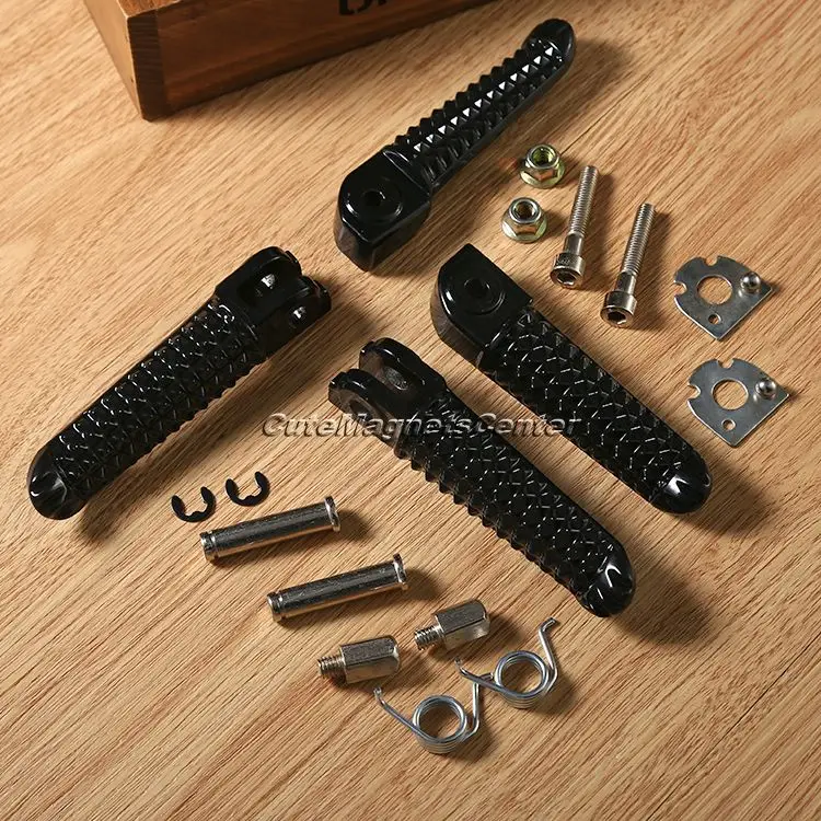 Мотоциклетные черные передние и задние ножки для ног омолаживающие Sportster Yamaha YZF R1