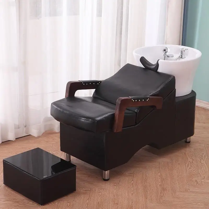 Version H Парикмахерский салон для красоты Lavacabezas, мебельный салон Cadeira Maquiagem Silla Peluqueria, стул для шампуня - Цвет: Version H