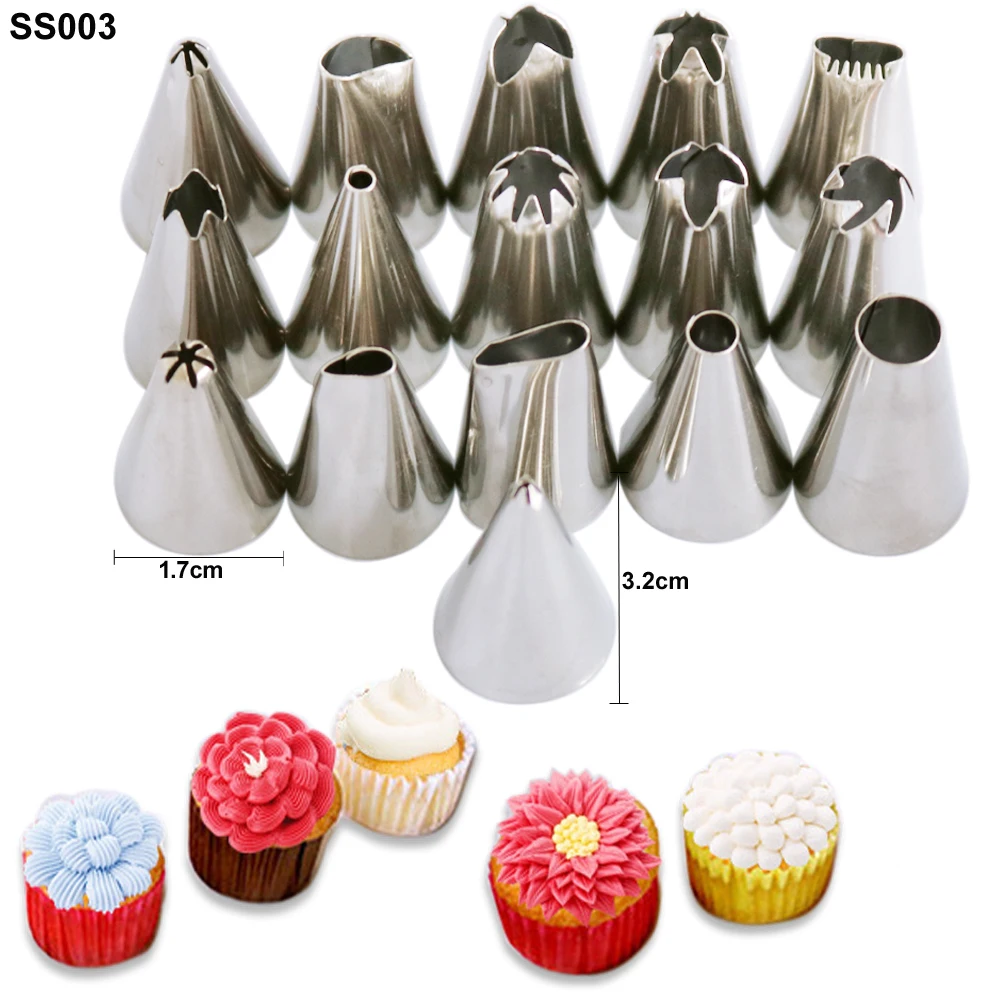 Sophronia 53PCS насадка для декорирования торта глазурь трубопровод юбка из