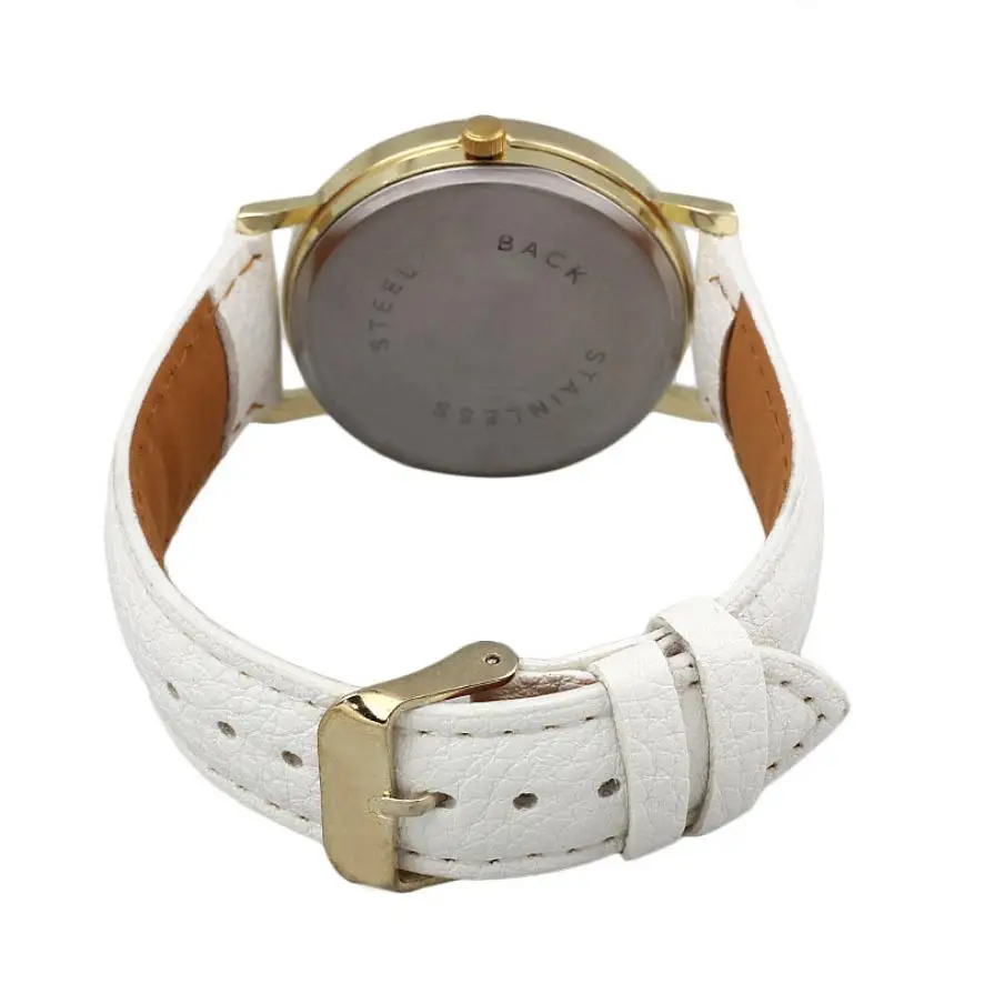 

Top Brand Musical Notes Women Casual Watch For Men Women PU Leather Band Quartz Wrist Watch relogio Clock Erkek Kol Saati #D