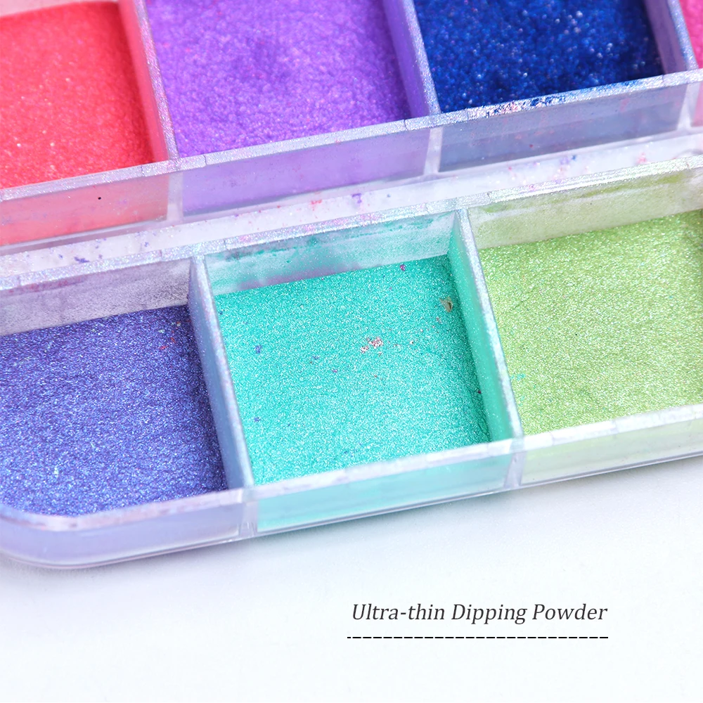 1 чехол перламутровый порошок для ногтей пигментные зеркальные блестящие хлопья