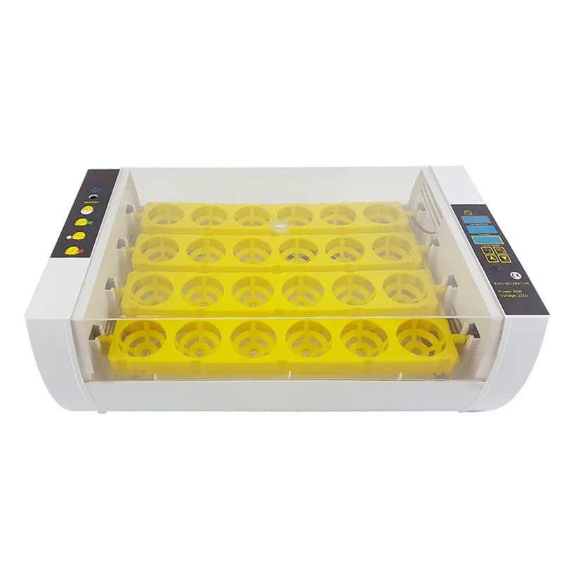 24 яйца инкубатор мини домашняя ферма цифровой контроль температуры птицы курица