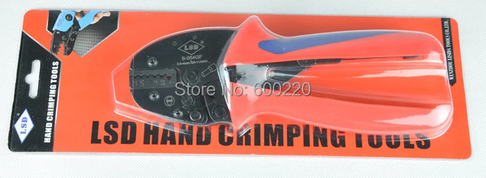 0 5-4mm2 обжимной инструмент Bootlace наконечник щипцы для наконечника шнура S-04WFL |