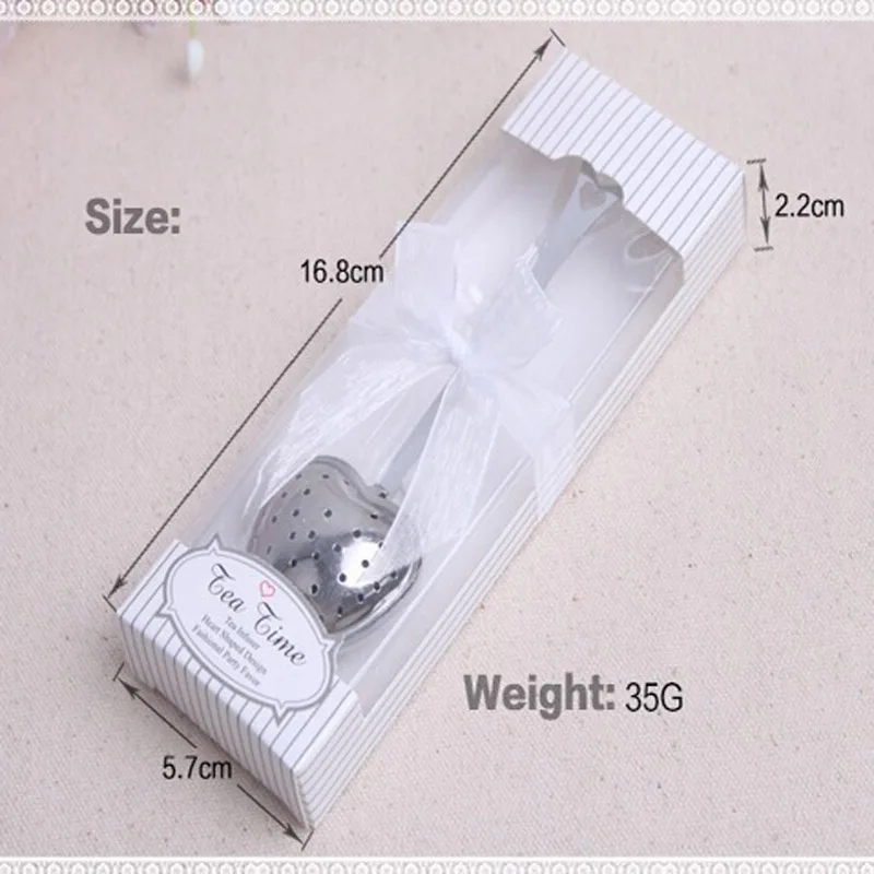 Горячее предложение ситечко с ручкой для душа чая инструмент в форме сердца