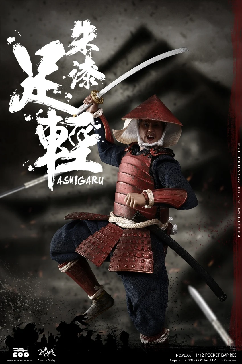 Coomodels 1/12 Ashigaru PE008 обычная коллекция Ver PE009 фигурка для любителей праздника