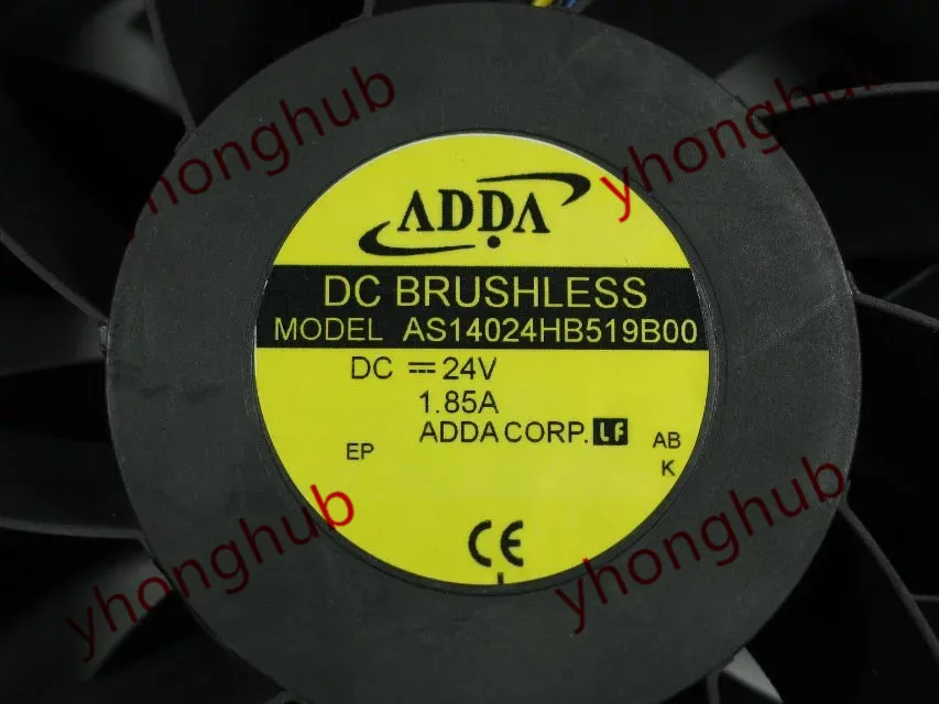 Охлаждающий вентилятор для сервера ADDA AS14024HB519B00 DC 24 В 140 а 140x50 мм|square fan|server fanadda 24v dc