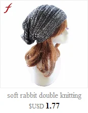 Feitong Women Winter Warm Hats Knit Turban Twist Hair Wrap Solid Casual Skullies& Beanies Hat Cap Knit Turban