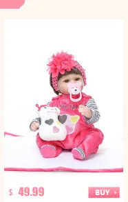 55 см Reborn Baby Dolls ручной работы, силиконовая кукла для малыша, Реалистичная мягкая виниловая голая кукла для девочки, милые DIY игрушки, лучшие подарки для детей