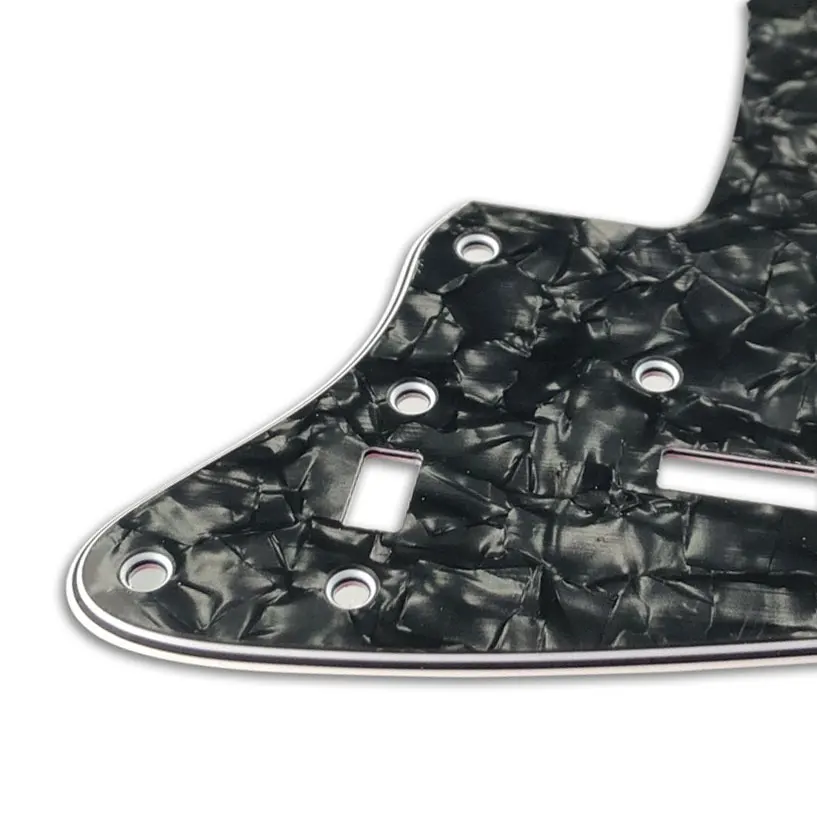 Pleroo Custom Guitar Parts- For USA\Mexico Fd Jazzmaster style Guitar pickguard With PAF Humbucker Scratch Plate Replacement